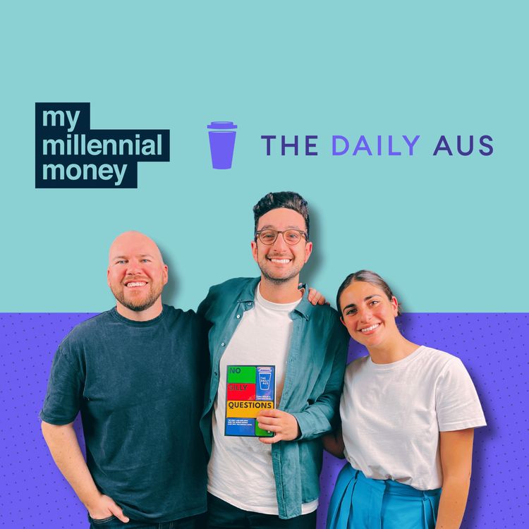 cover art for the daily aus (startup story, challenges, funding, growth + more)