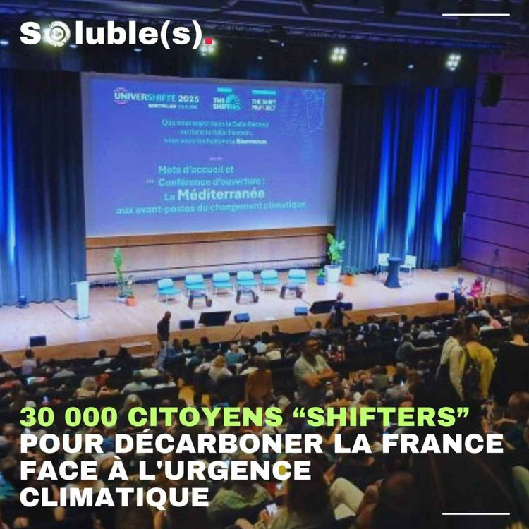 cover art for 30 000 citoyens “Shifters” pour décarboner la France face à l'urgence climatique