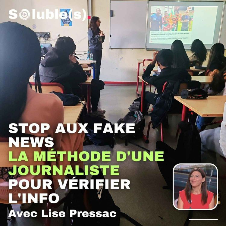 cover art for Stop aux fake news : la méthode d'une journaliste pour vérifier l'info — avec Lise Pressac