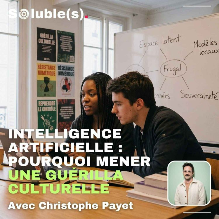 cover art for Intelligence artificielle : pourquoi mener une guérilla culturelle - Avec Christophe Payet