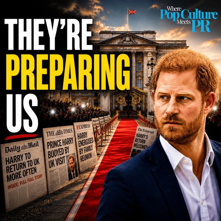 cover art for The Palace Is DELIBERATELY Shaping Harry’s Return