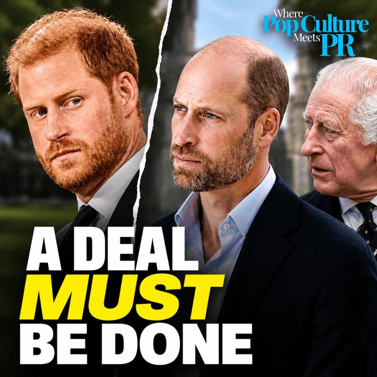 cover art for Prince Harry's UK Return FORCES Palace Talks