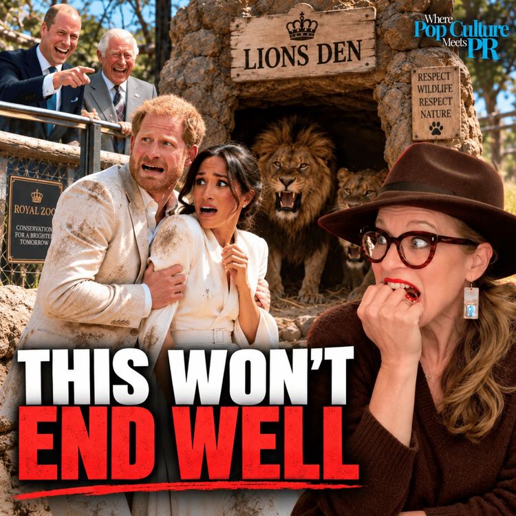 cover art for Are Harry & Meghan Walking Into The Lions Den?!