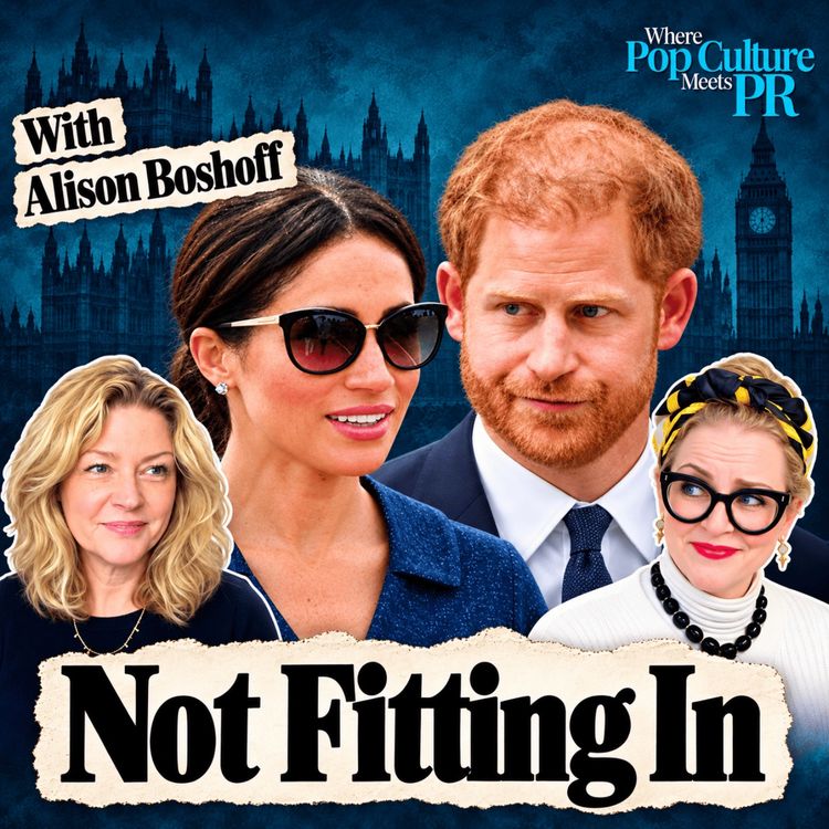 cover art for Alison Boshoff on Harry, Meghan & the Beckham Rift