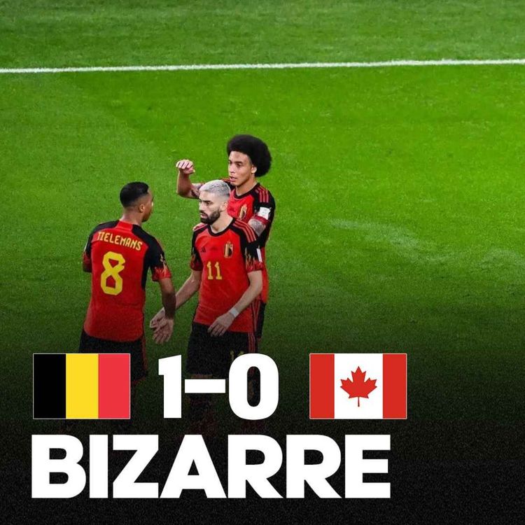 cover art for 🤔 BIZARRE ! La Belgique bat le Canada (1-0), l’Espagne démolit le Costa Rica (7-0)