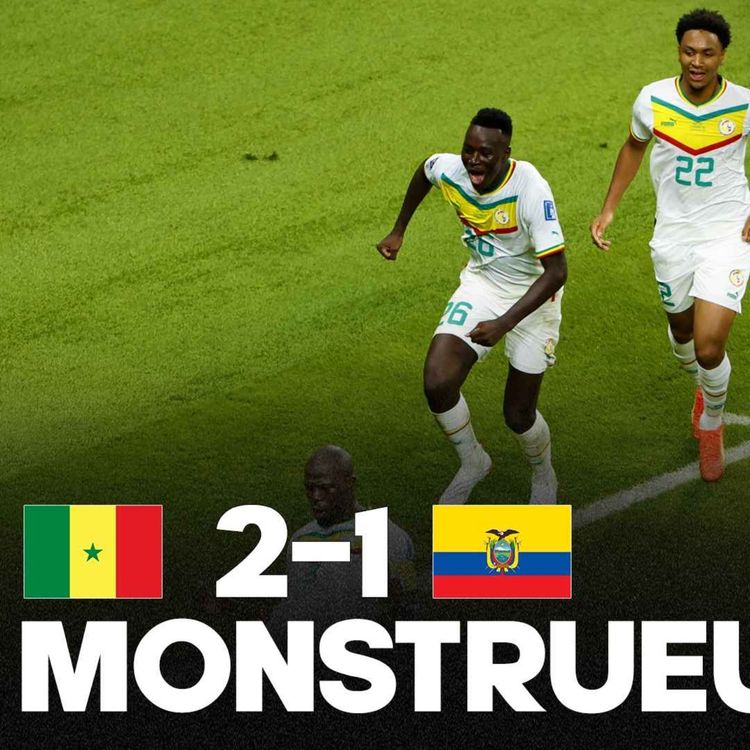 cover art for 🇸🇳 DES TITANS !!! Le Sénégal bat l’Équateur (2-1) et se qualifie pour les 1/8è de Coupe du Monde !
