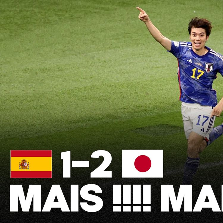 cover art for 🤯🤯🤯 QUOI ??? Le Japon BAT l’Espagne (1-2) et ÉLIMINE L’ALLEMAGNE !!!