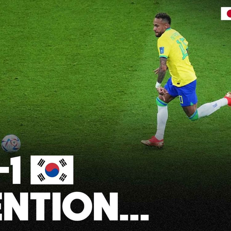 cover art for 😱 ILS FONT PEUR !!! Le Brésil écrase la Corée du Sud (4-1) et jouera la Croatie en 1/4 !