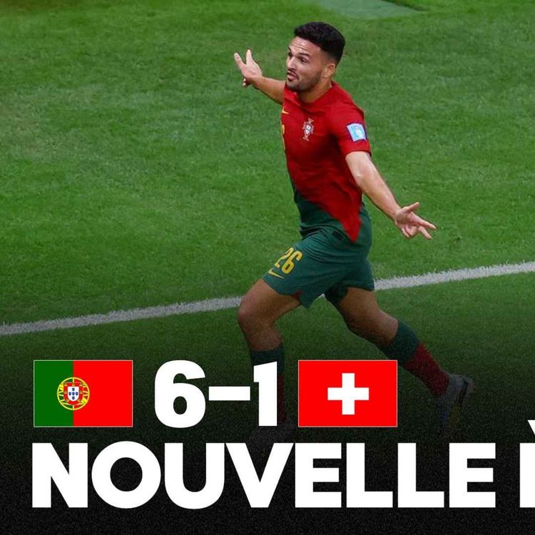 cover art for 🇵🇹 AH OUI... Un Portugal sans Ronaldo explose la Suisse (6-1) et jouera le Maroc en 1/4 !!!