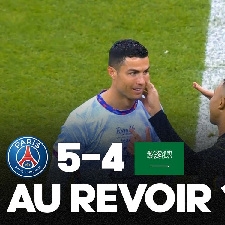 cover art for 🇸🇦 FOU !!! Le PSG de Messi bat Ronaldo (5-4) à Riyadh dans un match débridé