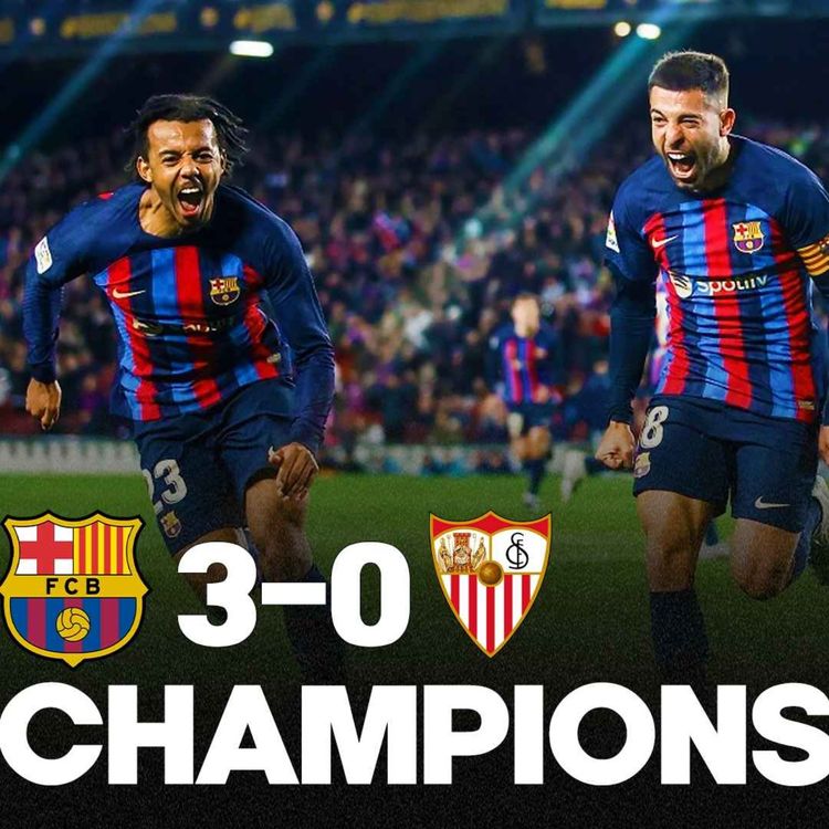 cover art for 💥 CHAMPIONS ??! Le Barça DÉTRUIT Séville (3-0) et met le Real Madrid à 8 points !!