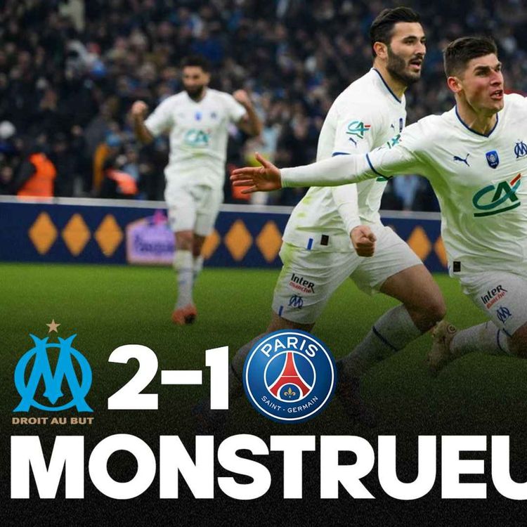 cover art for 💥 MONSTRUEUX !!! L’OM sort le PSG (2-1) au bout d’un match d’anthologie !