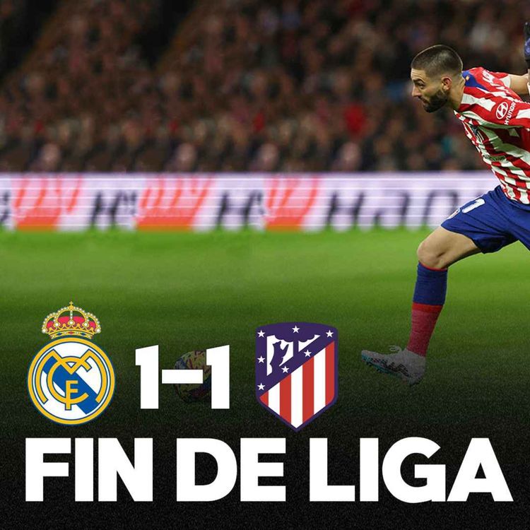 cover art for 🏆 AÏE !! Le Real Madrid (1-1) ne bat pas l'Atlético et le titre s'éloigne...