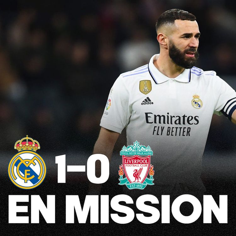 cover art for 💪 SANS TREMBLER !!! Le Real Madrid éteint Liverpool (1-0) et file en ¼ de Champions League