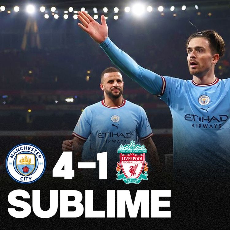cover art for 💫 C'EST SUBLIME !!! Man City écrase Liverpool (4-1) et met la pression sur Arsenal…
