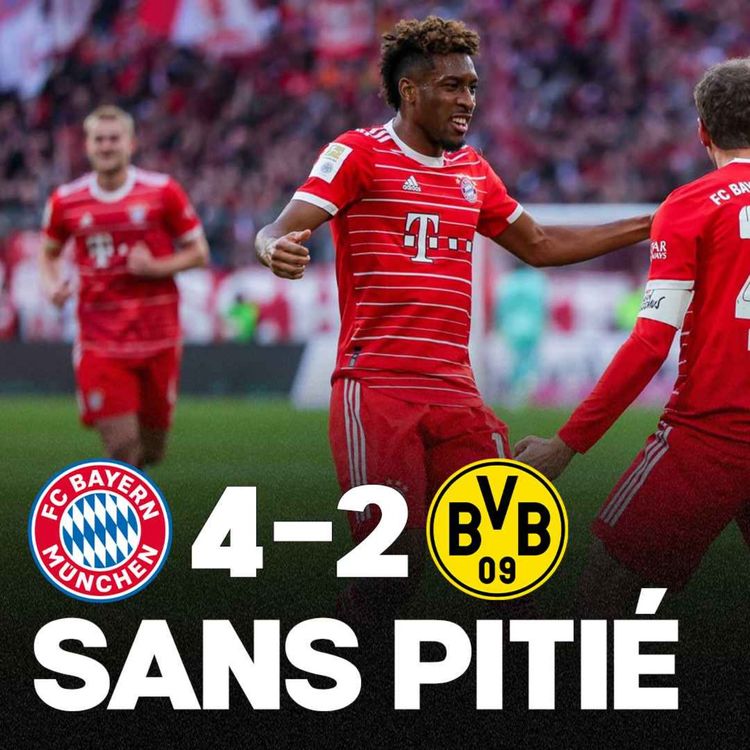 cover art for 🩸 UN CARNAGE !!! Le Bayern décapite Dortmund (4-2) et l’ère Tuchel commence bien…