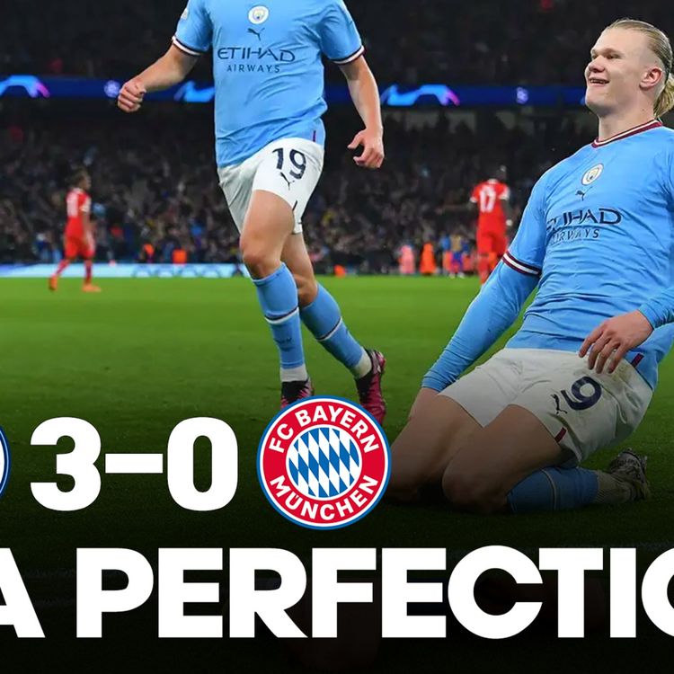 cover art for 😲 QUOI ???? Man City aplatit le Bayern (3-0) et a un pied en 1/2 de LDC, le résumé tactique...