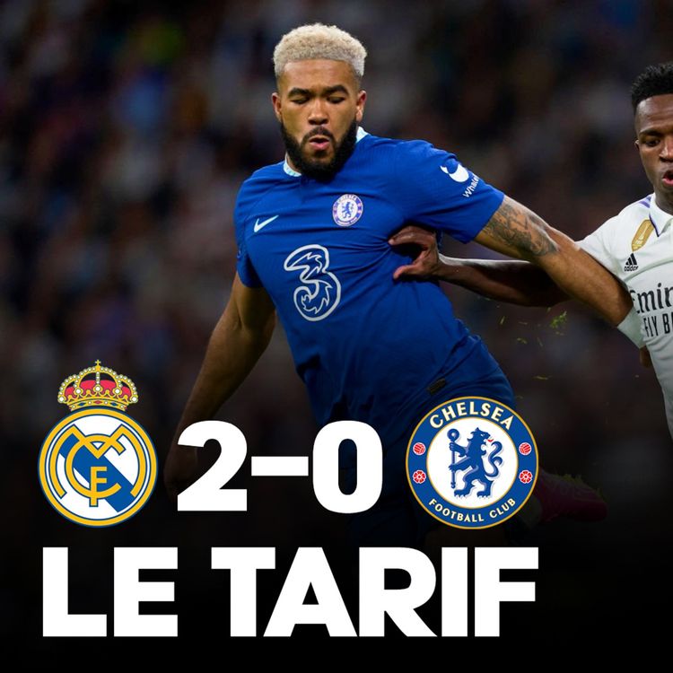 cover art for 🔥 IMPÉRIAL !!! Le Real Madrid bat Chelsea (2-0) et file vers la 1/2 de LDC, le résumé tactique...
