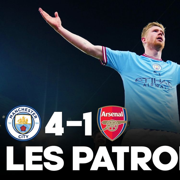 cover art for 👑 LES ROIS !!! Man City explose Arsenal (4-1) et le titre est proche, le résumé tactique…