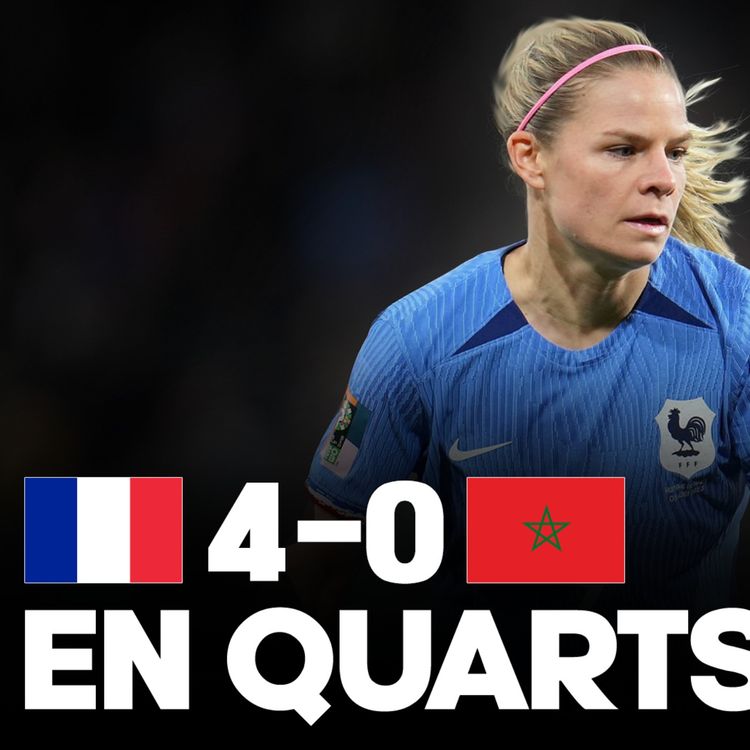 cover art for 🇫🇷 La France bat le Maroc (4-0) et file en 1/4 du Mondial, le résumé tactique...