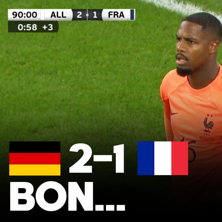 cover art for 😬 MOUAIS... La France chute en Allemagne (1-2), le résumé tactique...