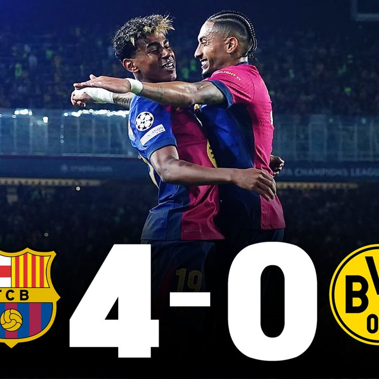 cover art for 🏆 Le Barça veut la gagner... (Barça 4-0 Dortmund)