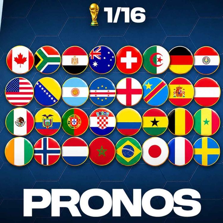 cover art for 🏆 Mes pronos pour les 1-16è de CDM...
