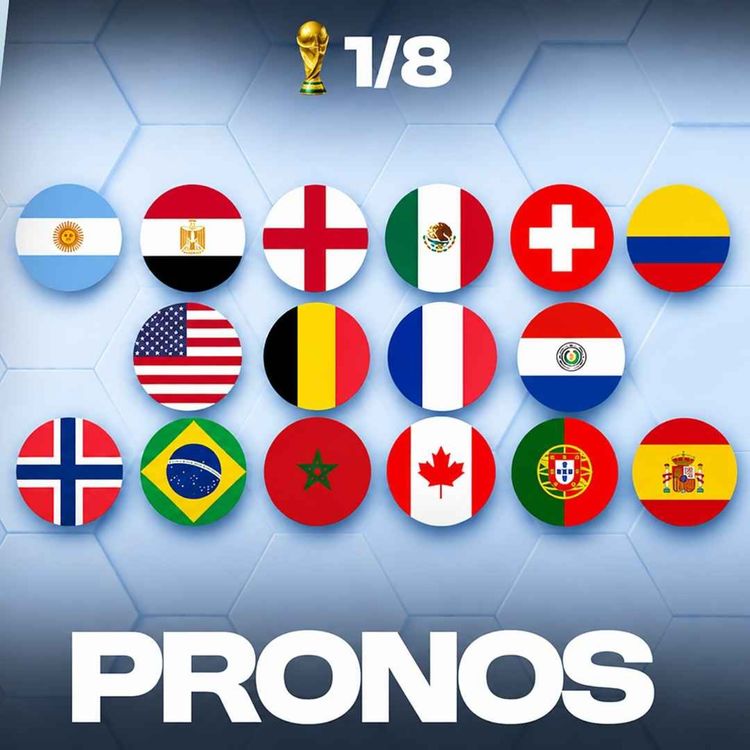 cover art for 🏆 Mes pronos pour les 1-8è de CDM...