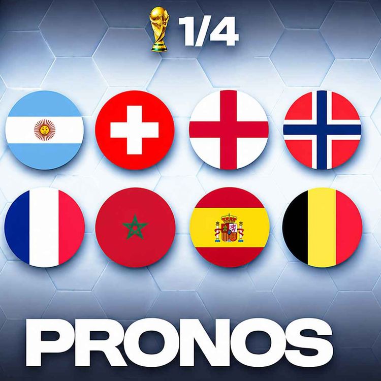 cover art for 🏆 Mes pronos pour les 1-4 de CDM...