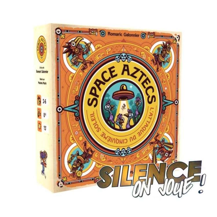 cover art for #152 - Space Aztecs - #Famille #Aliens