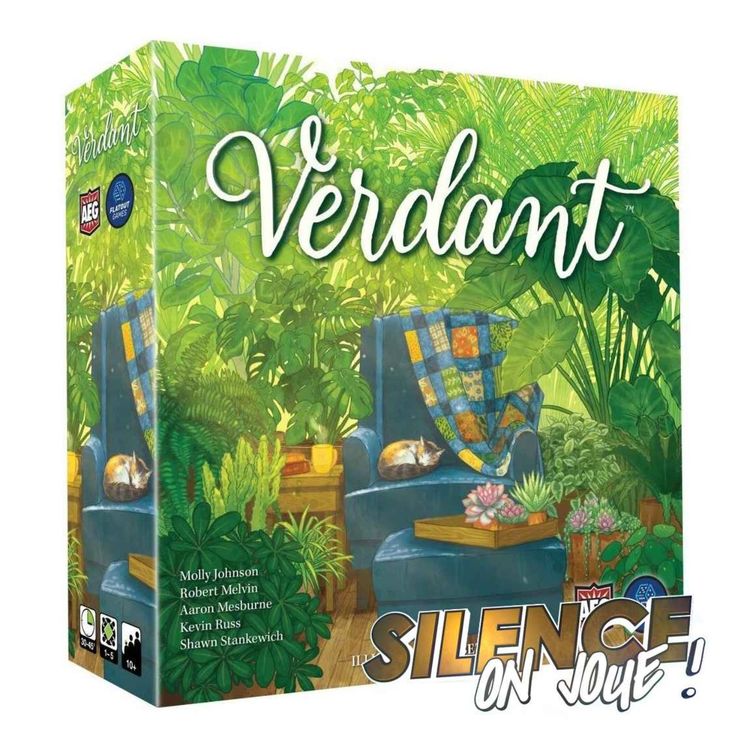 cover art for #172 - Verdant - #Puzzle #Plantes