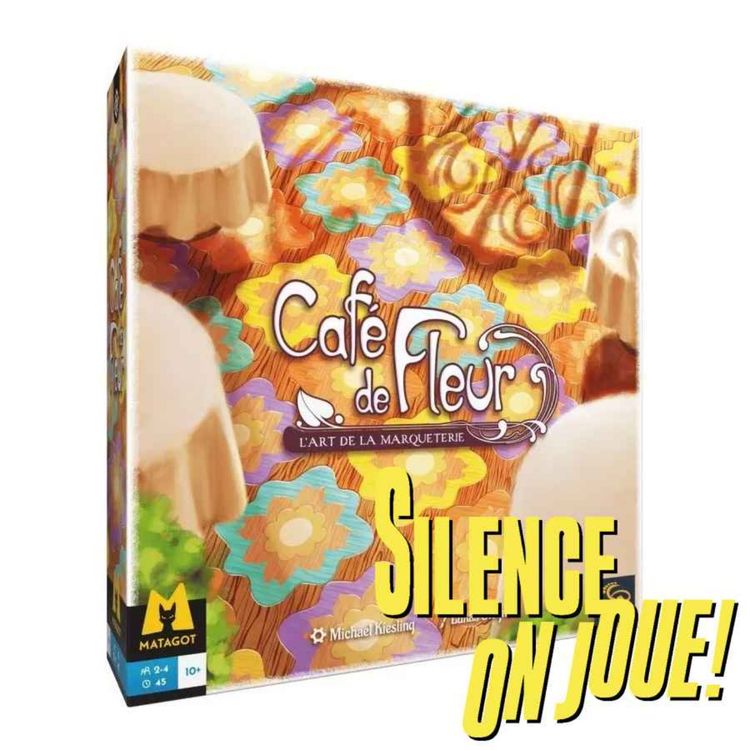 cover art for #235 - Café de Fleur - #patterns #marqueterie