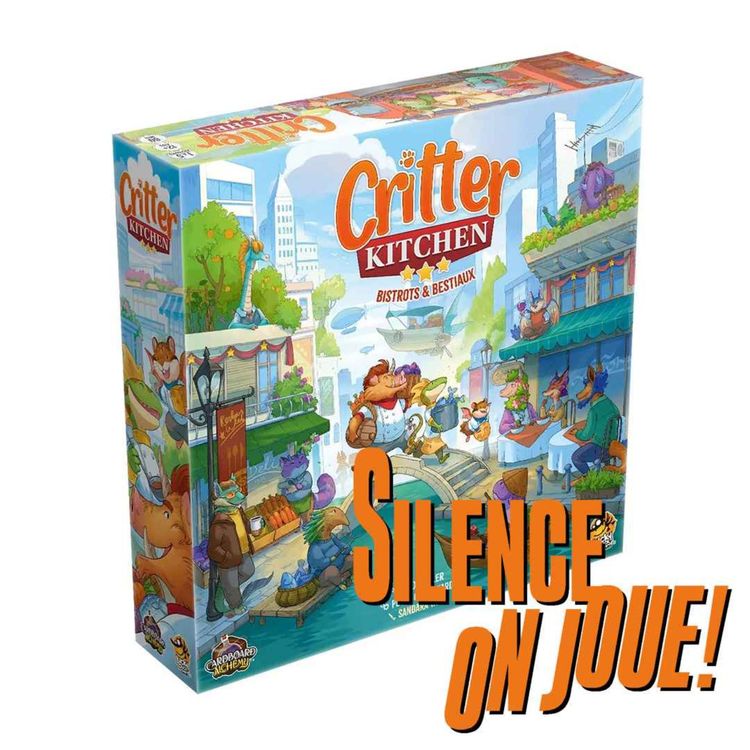 cover art for #242 - Critter Kitchen - #kickstarter #famille
