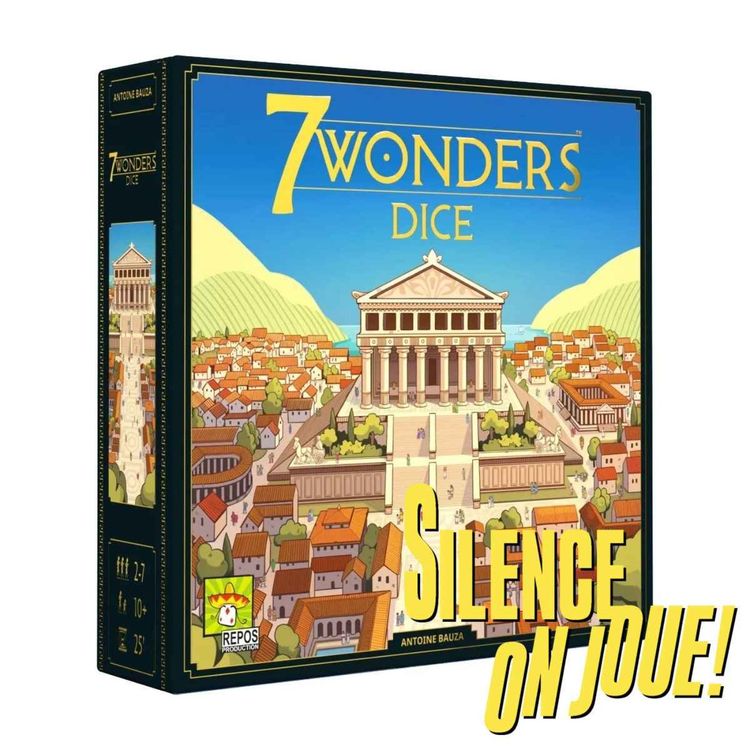 cover art for #270 - 7 Wonders Dice - #rollandwrite #antiquité