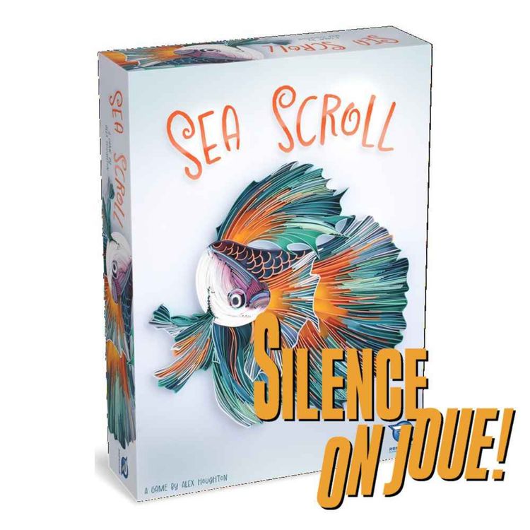 cover art for #286 - Sea Scroll - #poissons #collection