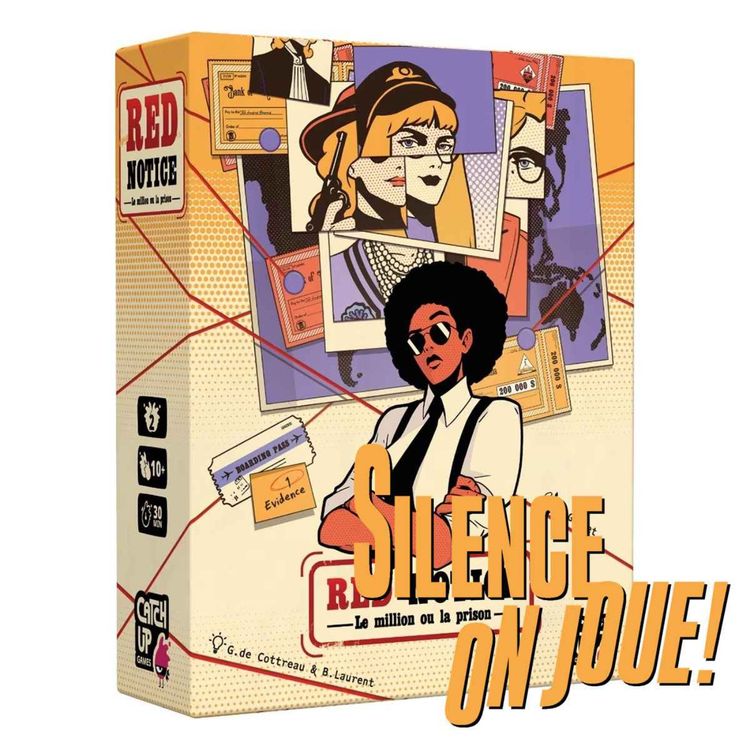 cover art for #298 - Red Notice- #2joueurs #traque