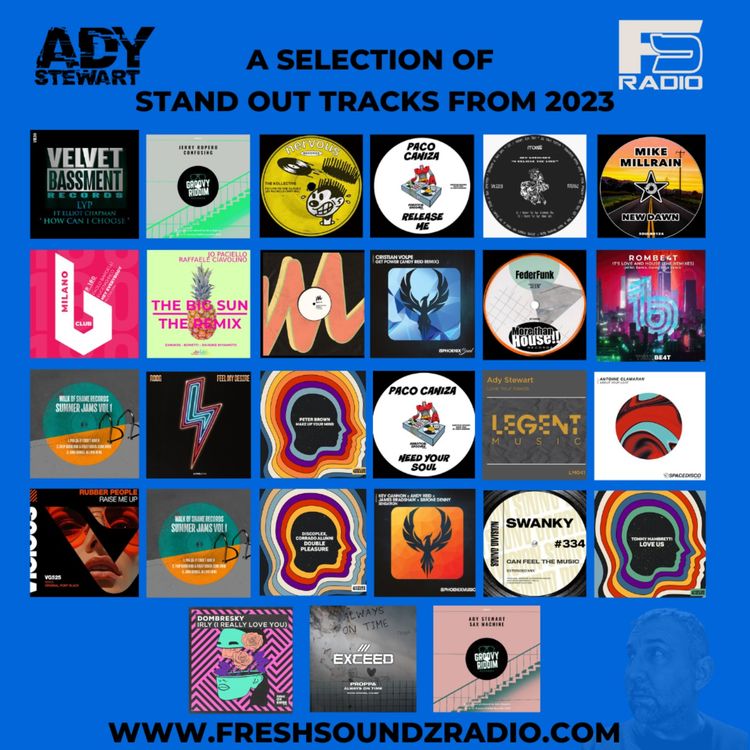 cover art for FRESH SOUNDZ Radio Show Best of 2023 STAND OUT TRACKS