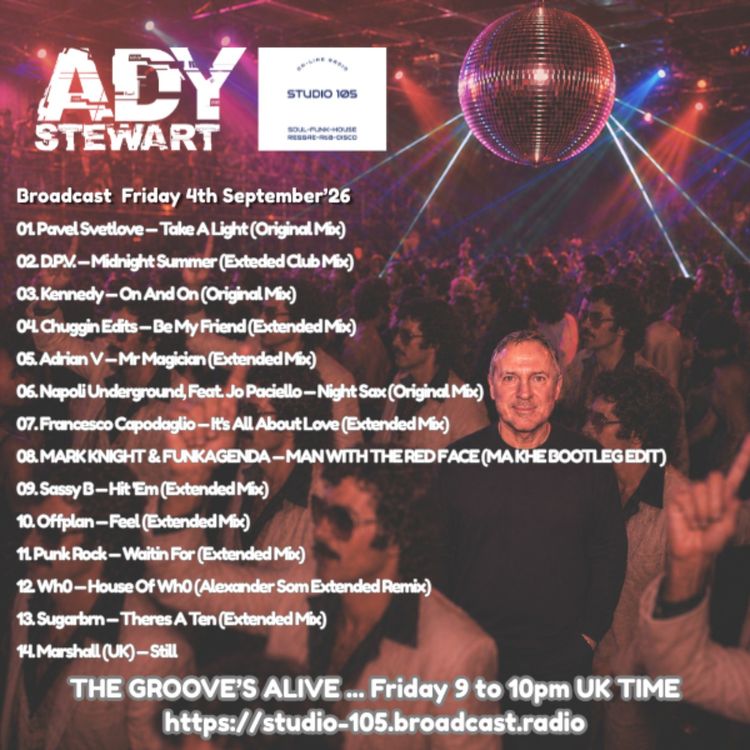 cover art for Ady Stewart Presents The Groove's Alive 04.09.26