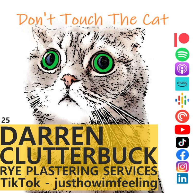 cover art for #25 - Darren Clutterbuck, Rye Plastering Services