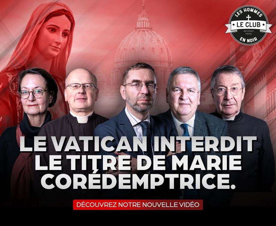 cover art for Le Vatican interdit le titre de Marie co-rédemptrice