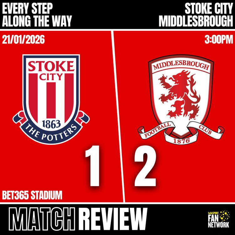 cover art for Match Review: Stoke 1-2 Middlesbrough