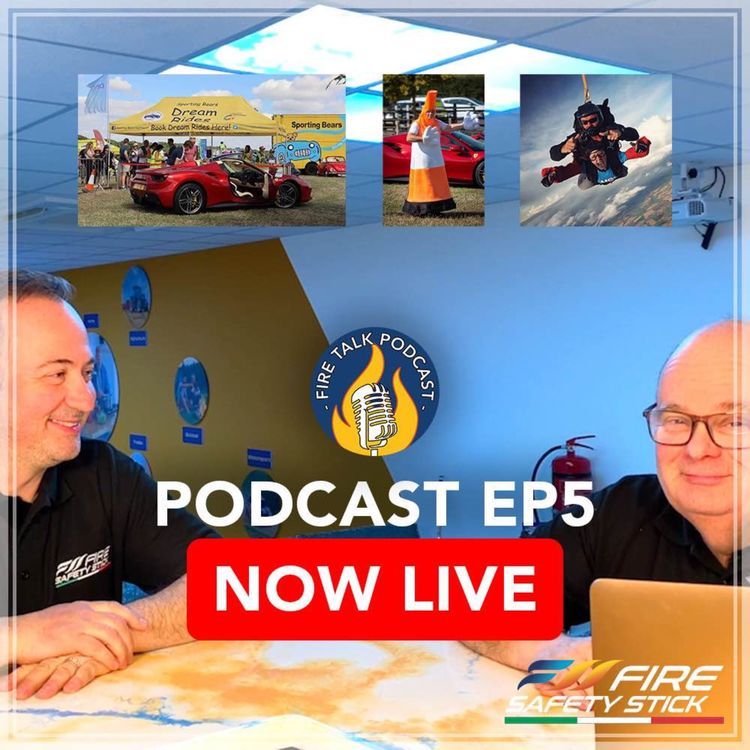 cover art for [E5] Stopping a dog attack with a fire extinguisher, Upcoming charity participation & More