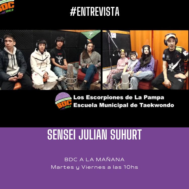 cover art for #Julián #Suhurt sobre #EscorpionesdeLaPampa en "#BDC a la Mañana"