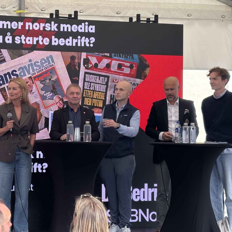 cover art for #145 Skremmer norsk media folk fra å starte bedrift?