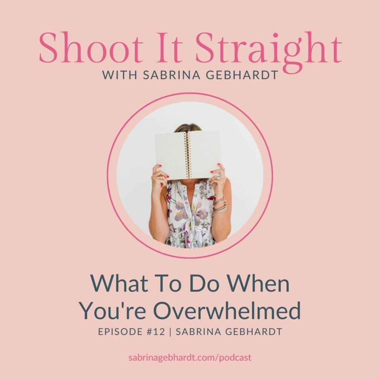 cover art for 12: What To Do When You’re Overwhelmed