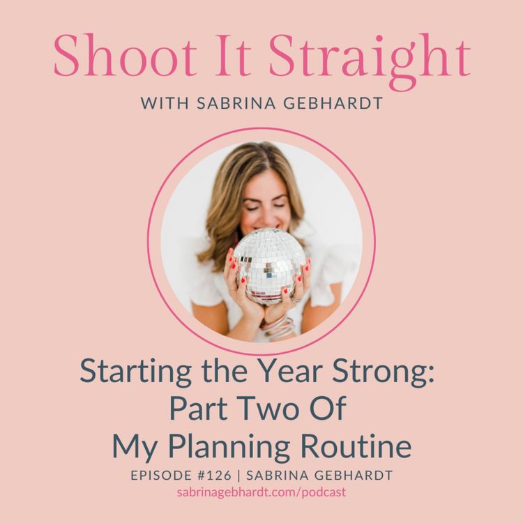 cover art for 126: Starting the Year Strong: Part Two of My Planning Routine