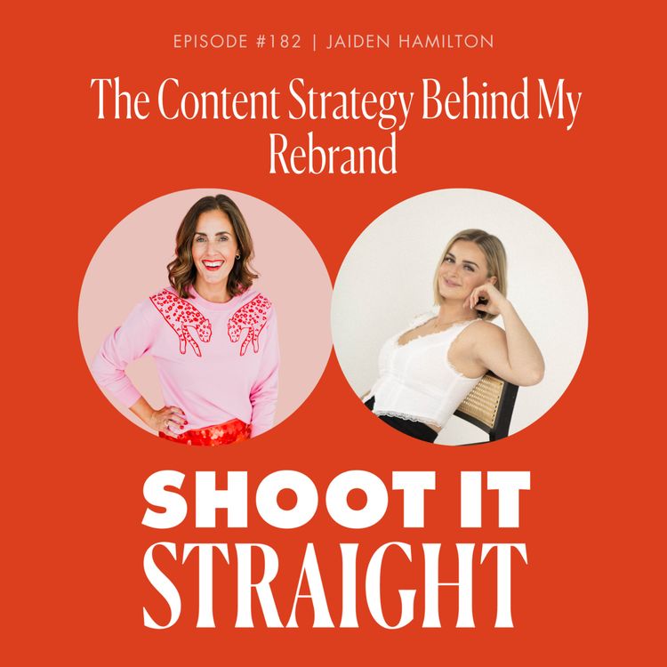 cover art for 182: The Content Strategy Behind My Rebrand with Jaiden Hamilton