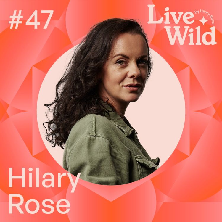 cover art for #47 The Art of Showing Up by Hilary Rose