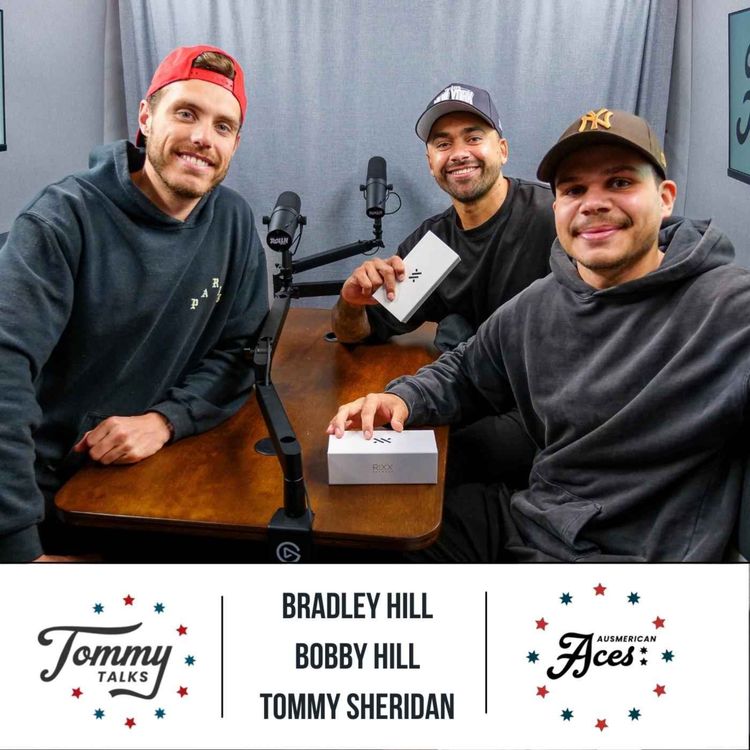cover art for Tommy Talks with Bradley & Bobby Hill.