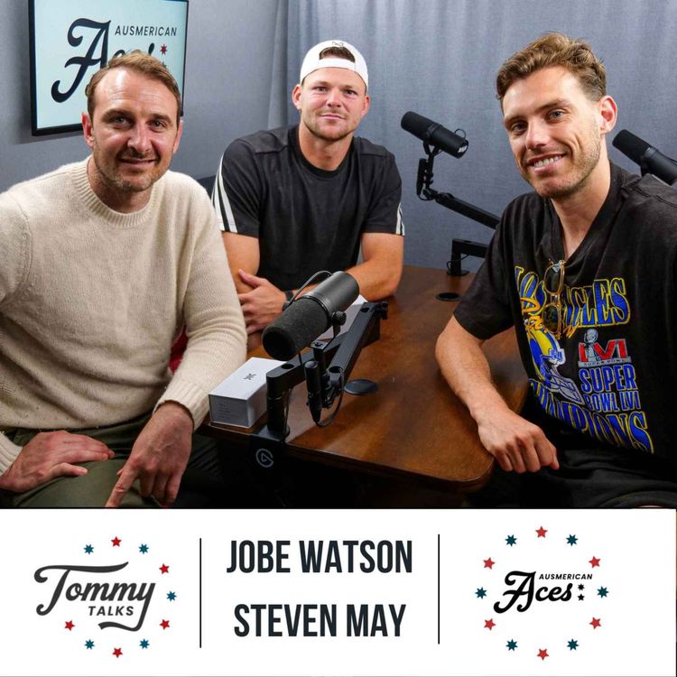 cover art for Tommy Talks with Jobe Watson & Steven May